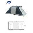 Sunncamp Silhouette 400 Tunnel Tent