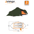 Vango Spectre 200 Lightweight Tent - 2011 Model