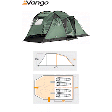 Vango Tigris 400 Family Tunnel Tent - 2010 Model
