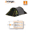 Vango Zetes 200 Tunnel Tent - 2011 Model